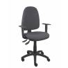 Silla de oficina ergonómica con mecanismo asincro regulable en altura y con brazos regulables gris - 04ASB600B10CRN