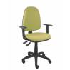 Silla de oficina ergonómica con mecanismo asincro regulable en altura y con brazos regulables verde - 04ASB552B10CRN