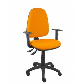 Silla Aýna S bali naranja con brazos regulables