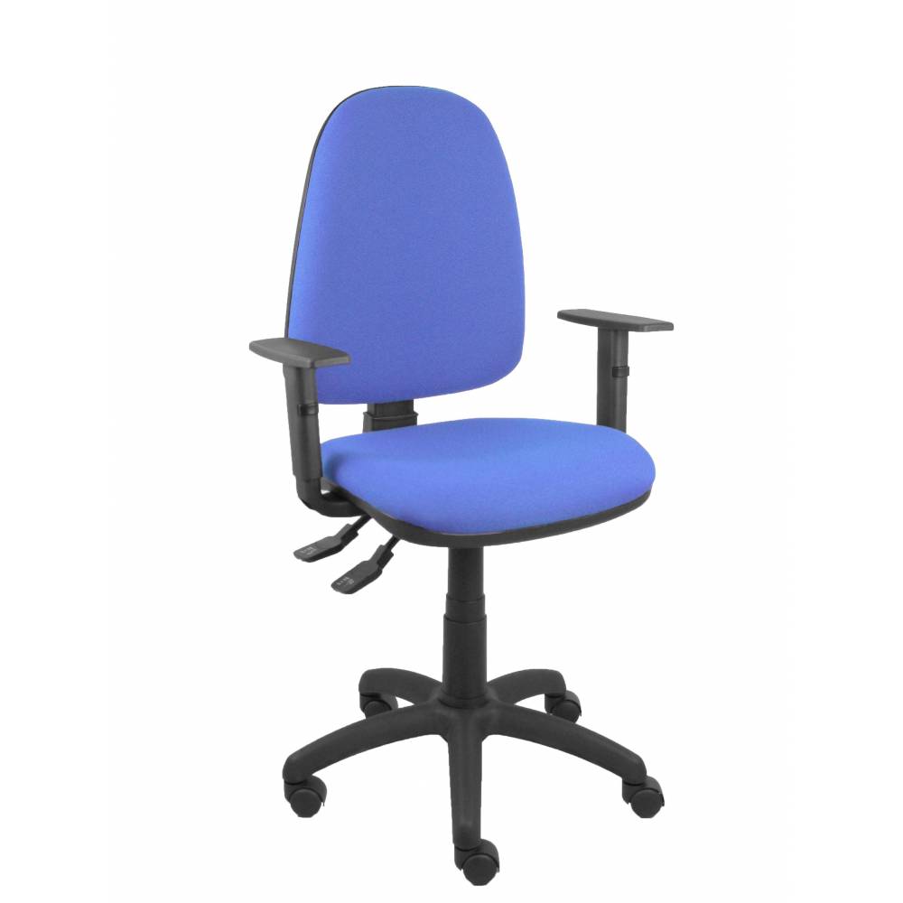 Silla Aýna S bali azul claro con brazos regulables