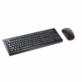 Set teclado y raton kensington km270 eq ecologico inalambrico color negro - K75560ES