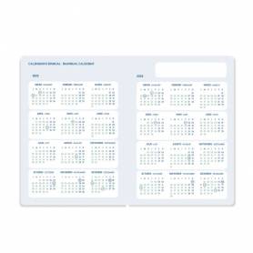 Agenda escolar liderpapel 25-26 espiral classic rojo dia pagina a5 bilingüe papel fsc 70 gr - LP567