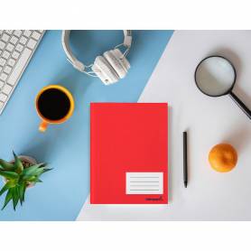 Libreta liderpapel smart a5 plus 32 hojas 75g m2 cuadro 6mm con margen - LB04