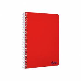 Cuaderno espiral liderpapel din a5 smart tapa blanda 80h 75gr cuadro 5mm con margen colores surtidos - BC05