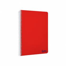 Cuaderno espiral liderpapel din a5 smart tapa blanda 80h 75gr cuadro 5mm con margen colores surtidos - BC05