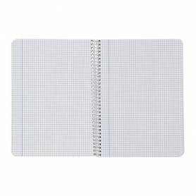 Cuaderno espiral liderpapel din a5 smart tapa blanda 80h 75gr cuadro 5mm con margen colores surtidos - BC05