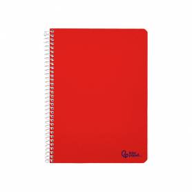 Cuaderno espiral liderpapel din a5 smart tapa blanda 80h 75gr horizontal 8mm con margen colores surtidos - BC02