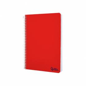 Cuaderno espiral liderpapel din a5 smart tapa blanda 80h 75gr horizontal 8mm con margen colores surtidos - BC02
