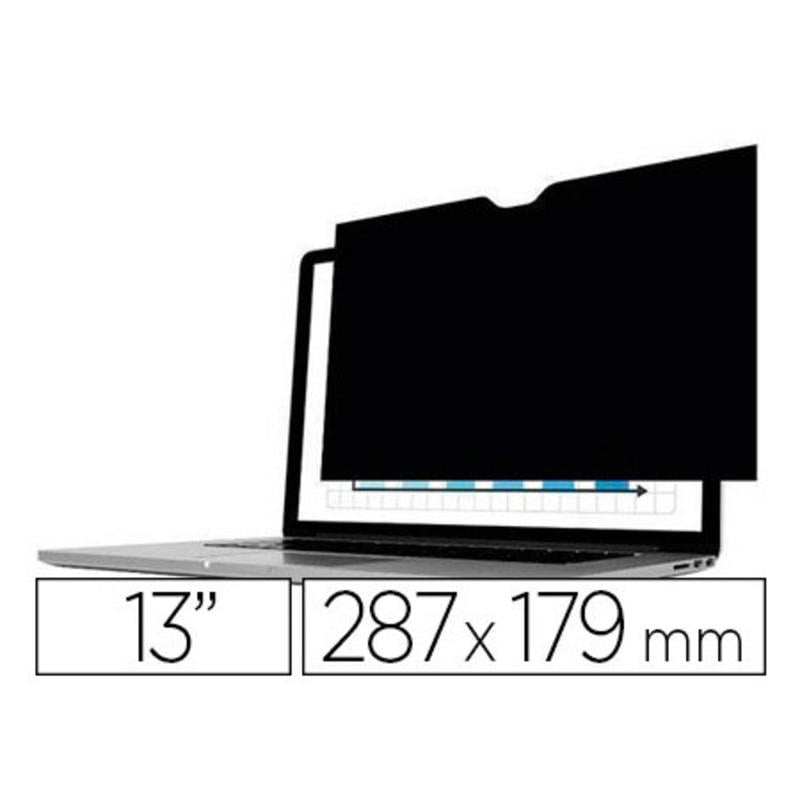 Filtro para pantalla fellowes para apple macbook air 13" panoramico 16:10 287x179 mm