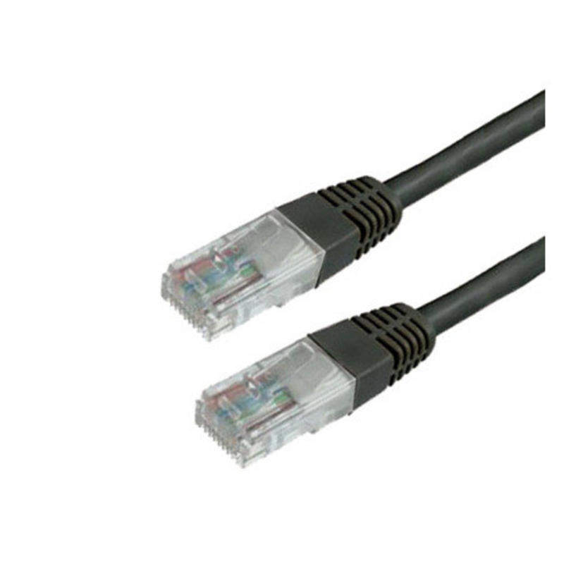 Cable de red mediarange longitud 1,5 mt color negro conector rj45