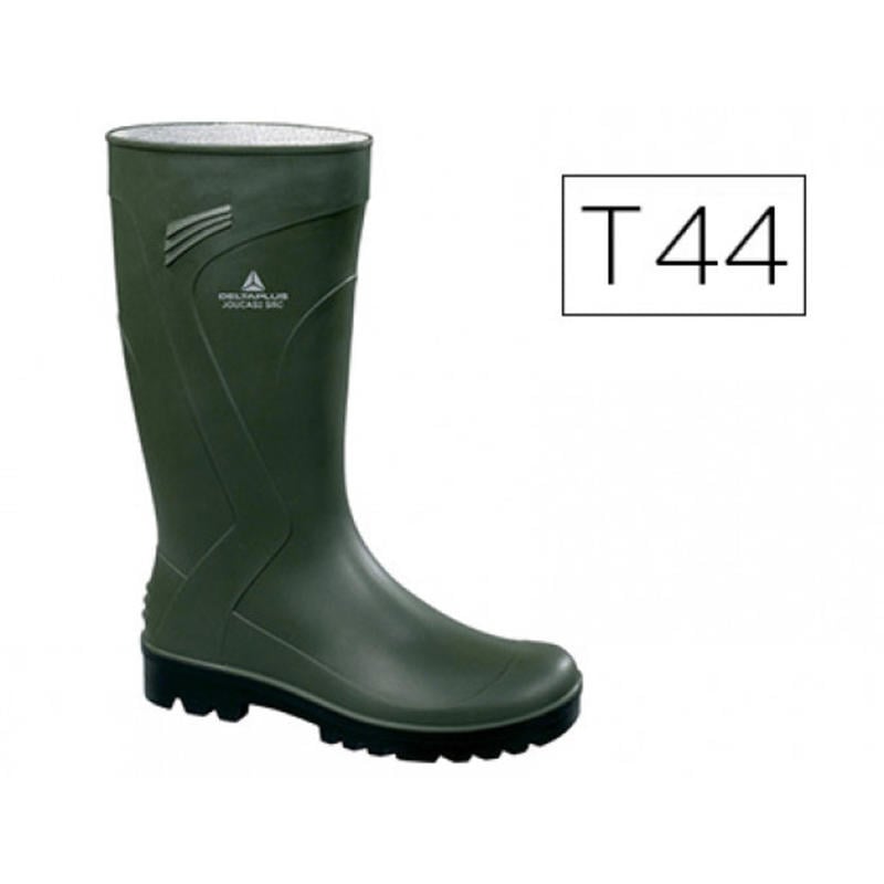 Bota deltaplus de seguridad jouca pvc verde suela de tacos talla 44