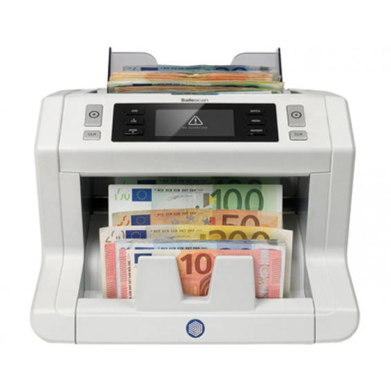 Detector contador de billetes falsos safescan 2665s 7 puntos de verificacion funcion añadir y de fajos
