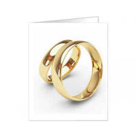 Etiqueta arguval regalo bodas alianzas oro presentacion hoja a4 con 18 unidades para imprimir 35x30 cm paquete de
