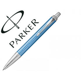 Boligrafo parker im premium azul ct