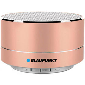 Altavoz blaupunkt portatil mini bluetooth potencia de salida 5w color rosa