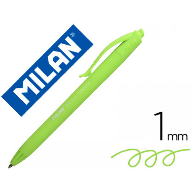 Caja de bolígrafos de tinta de aceite retráctil milan p1 - Depau