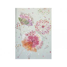 Cuaderno arguval turnowsky rayado horizontal flores 21x14,8 cm