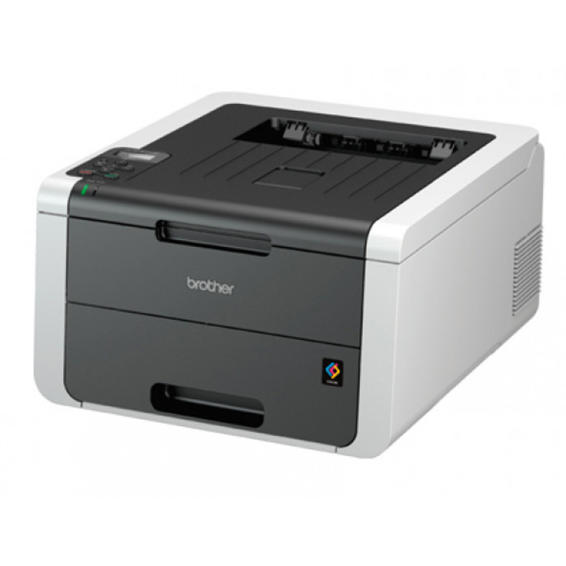 Impresora brother hl-3150cdw laser color y negro 18 ppm 2400x600 ppp 64 mb usb 2.0 bandeja entrada 250h wifi