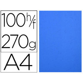 Cartulina exacompta forever avorio din a4 270 g/m2 azul paquete de 100 unidades