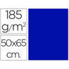 Cartulina guarro azul ultramar -50x65 cm -185 gr