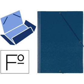 Carpeta Clasificador Carton Compacto Saro Folio Azul -12 Departamentos