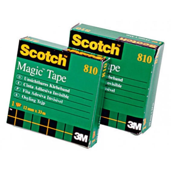 Cinta adhesiva scotch magic 66x19 mm en caja unitaria