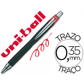 Boligrafo uni-ball jetstram sxn-210 retractil color rojo