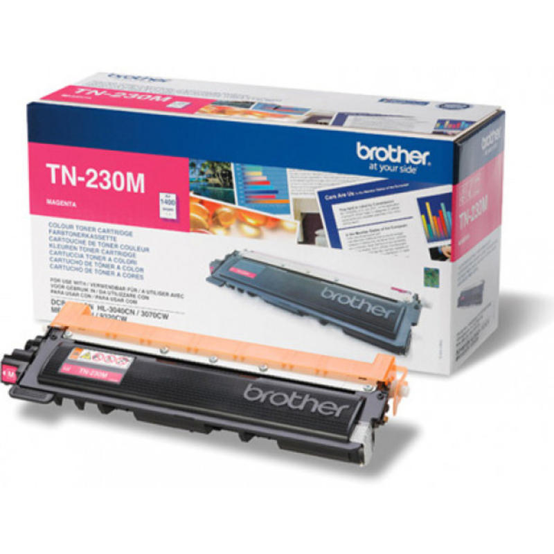 Toner brother tn-230 magenta -1.400pag- hl-3040cn hl-3070cw dcp-9010cn mfc-9120cn mfc-9320cw