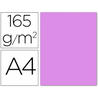 Papel color liderpapel a4 165g / m2 lila paquete de 9 - PC82