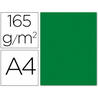 Papel color liderpapel a4 165g / m2 verde acebo paquete de 9 - PC83