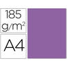 Cartulina guarro din a4 violeta 185 gr paquete 50 h