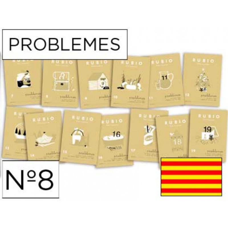 Cuaderno rubio problemes nº8 catalan