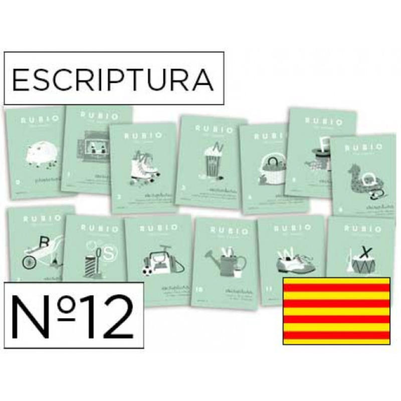 Cuaderno rubio escriptura nº12 catalan