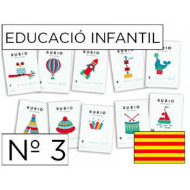 Cuaderno rubio educacion infantil nº3 catalan