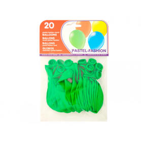 Globos verde pistacho bolsa de 20 unidades