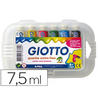 Tempera giotto 7,5 ml 6 colores surtidos