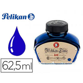 Tinta estilografica pelikan 4001 royal historic azul real 62,5 ml