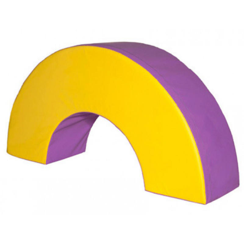 Balancin sumo didactic amarillo / lila 120x30x60 cm