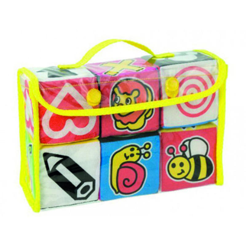 Juego miniland cubos set de 6 unidades