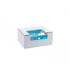 Etiqueta adhesiva dymo s0722370 tamaño 28x89 mm para rotuladora labelwrite 260 etiquetas pack de 12 rollos