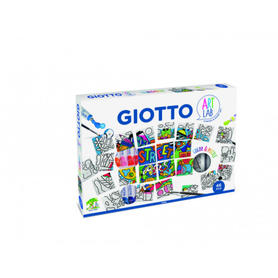 Set giotto maxi art lab tempera color & puzzle 46 piezas