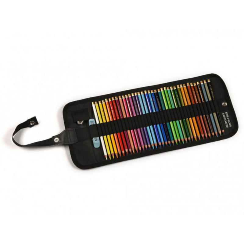 Lapices de colores koh-i-noor polycolor estuche enrollable 36 unidades colores surtidos