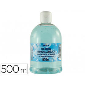 Gel hidroalcoholico higienizante de manos bote de 500 ml