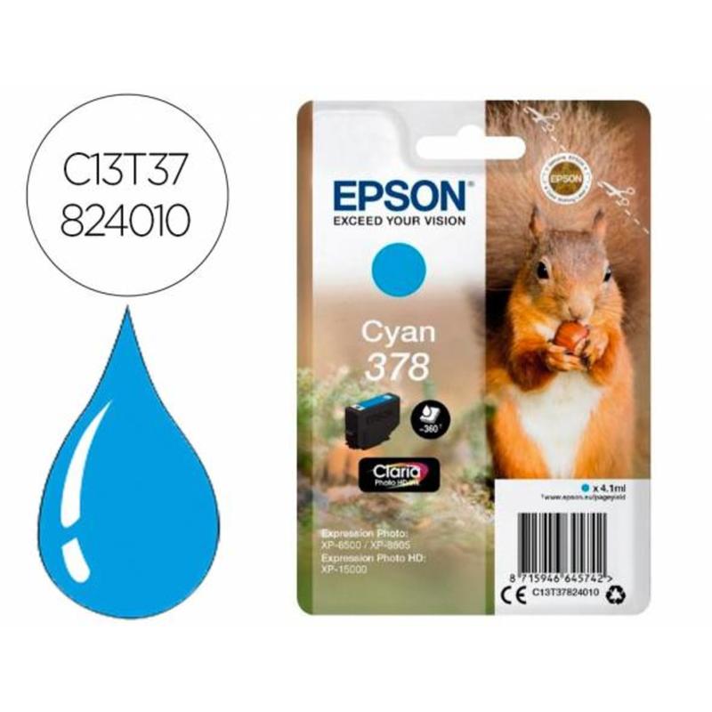 Ink-jet epson 378 expression home xp-8605 / 8606 / xp-15000 / xp-8500 / 8505 cian 360 pag