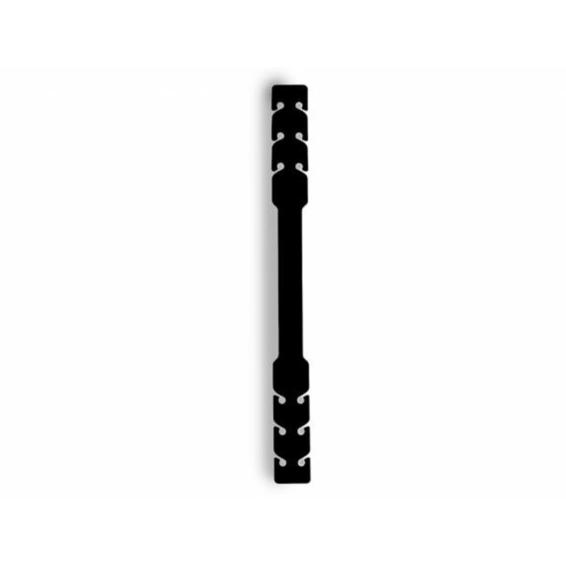 Ajustador salvaorejas mascarilla silicona flexible 3 posiciones ajuste color negro 19,4x1,8cm