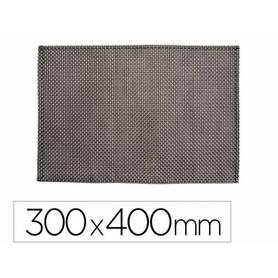 Mantel individual lanta pvc gris oscuro 300x400 mm