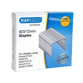 Grapas rapesco galvanizada 923/12 caja de 1000 unidades