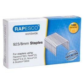 Grapas rapesco galvanizada 923/8 caja de 1000 unidades