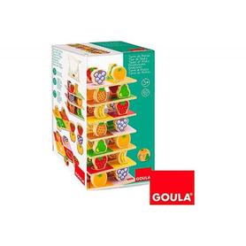 Juego goula didactico torre de frutas