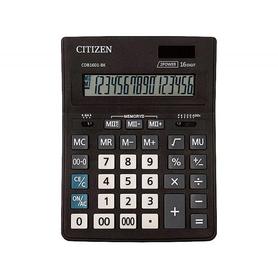 Calculadora citizen sobremesa business line eco eficiente solar y pilas 16 digitos 200x157x35 mm